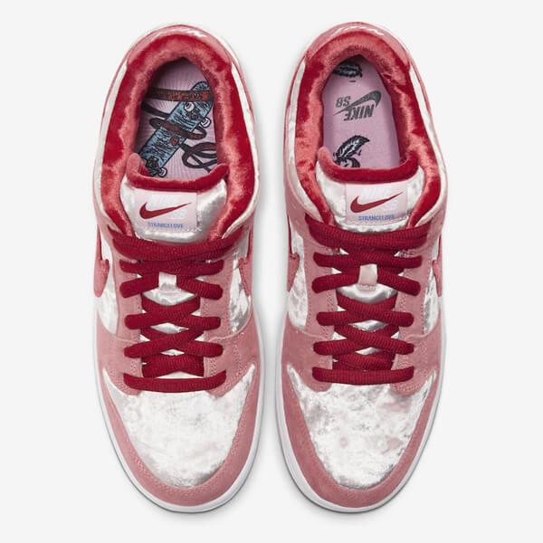 StrangeLove Skateboards x ナイキ  コピー  SB Dunk Low Valentines Day201120AA13